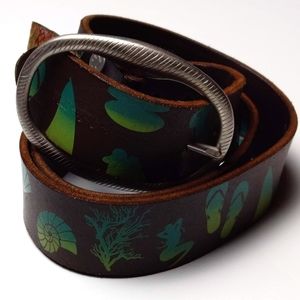 Robert Graham Men's Leather Belt 36"